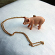 pig necklace