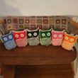 a little owl cushion called clive