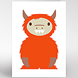 orange monster