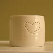single heart mini tealight holder